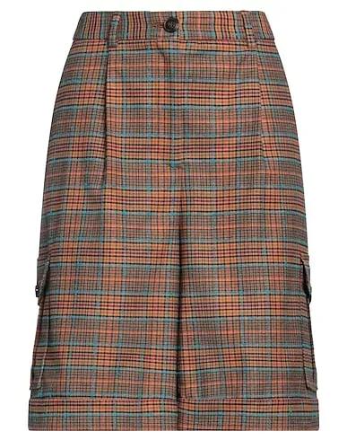 Khaki Flannel Shorts & Bermuda