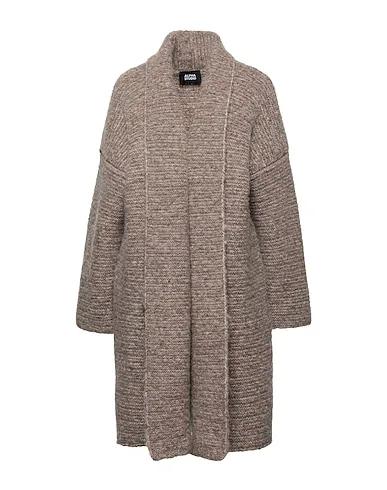 Khaki Knitted Coat