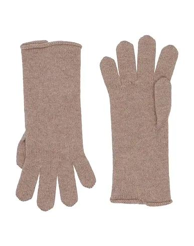 Khaki Knitted Gloves