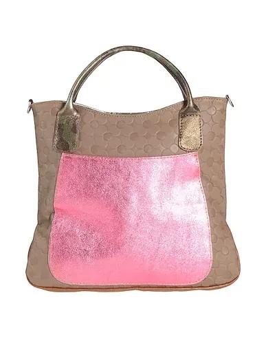 Khaki Leather Handbag