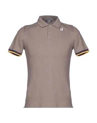 Khaki Piqué Polo shirt
