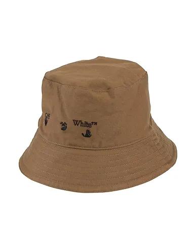 Khaki Plain weave Hat