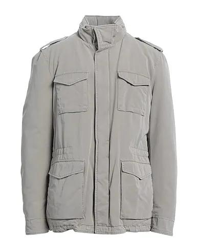 Khaki Plain weave Shell  jacket
