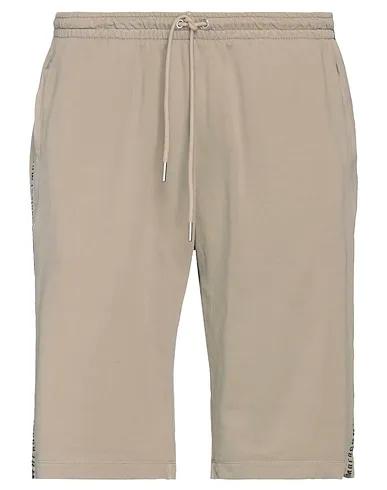 Khaki Sweatshirt Shorts & Bermuda