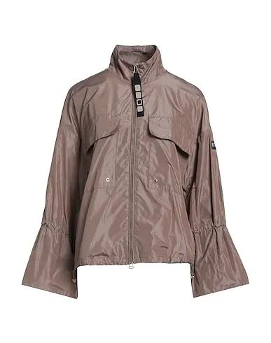 Khaki Techno fabric Full-length jacket