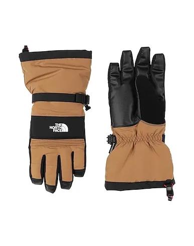 Khaki Techno fabric Gloves
