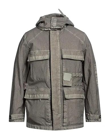 Khaki Techno fabric Jacket