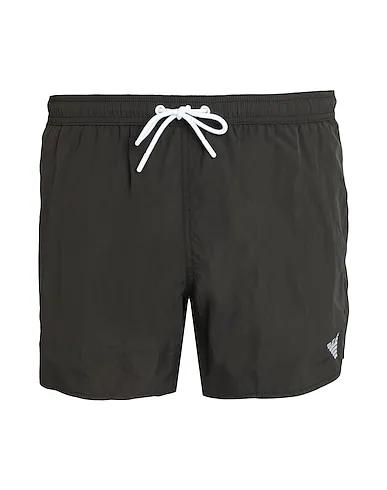 Khaki Techno fabric Swim shorts