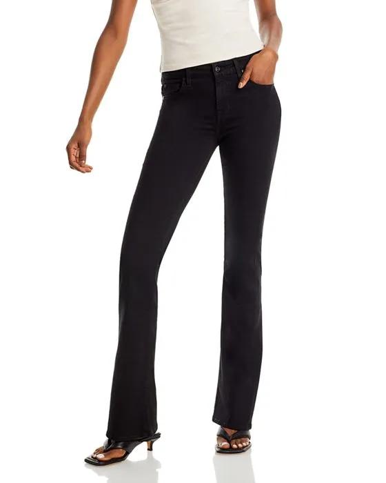 Kimmie Mid Rise Bootcut Jeans in Rinse Black