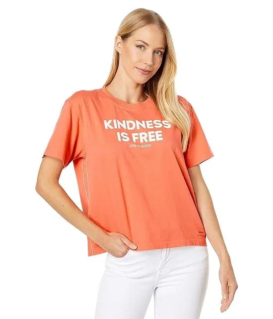 Kindness Is Free Boxy Crusher™ Tee