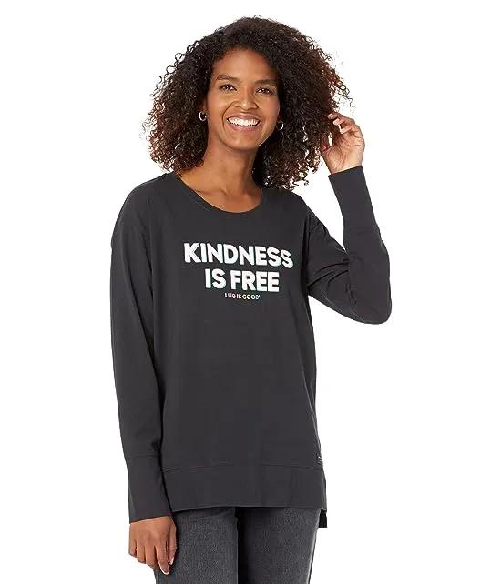 Kindness Is Free Crusher-Flex™ Tunic
