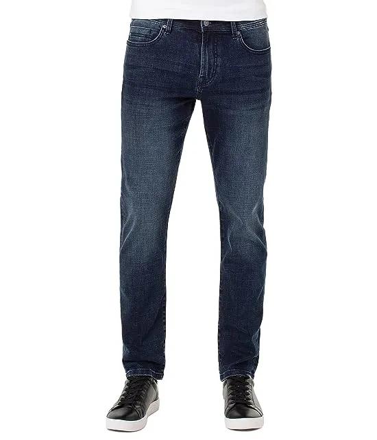 Kingston Modern Slim Straight Jeans in Palo Alto Dark