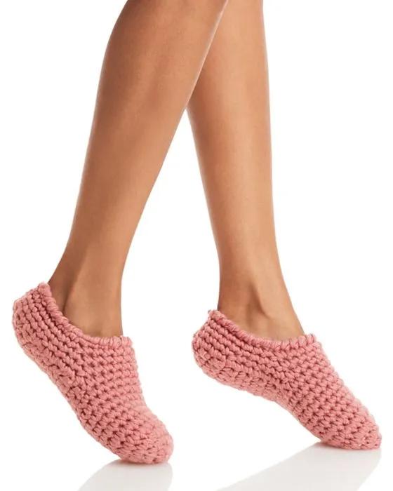 Knit Ankle Slipper Socks