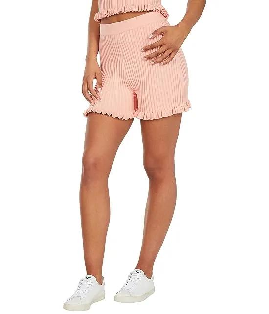 Knit Sweater Shorts T1TX3S06