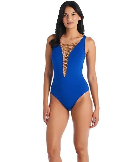 Kore Lace Down One-Piece