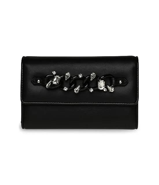 Krissy Crystal Chain Wallet on A String
