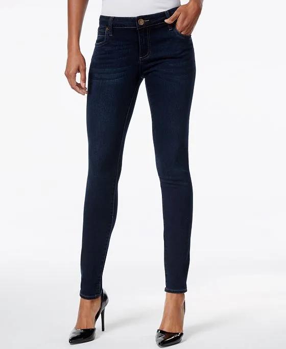 Kut from the Kloth Mia Mid-Rise Skinny Jeans
