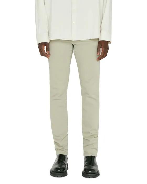 L'Homme Slim Fit White Jeans