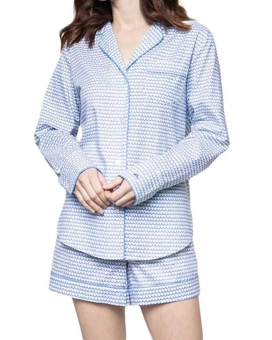 La Mer Cotton Pajama Shorts Set