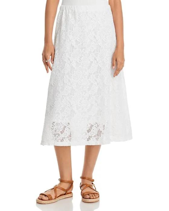 Lace A Line Skirt