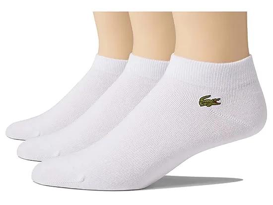 Lacoste 3-Pack Performance Socks with Croc Logo