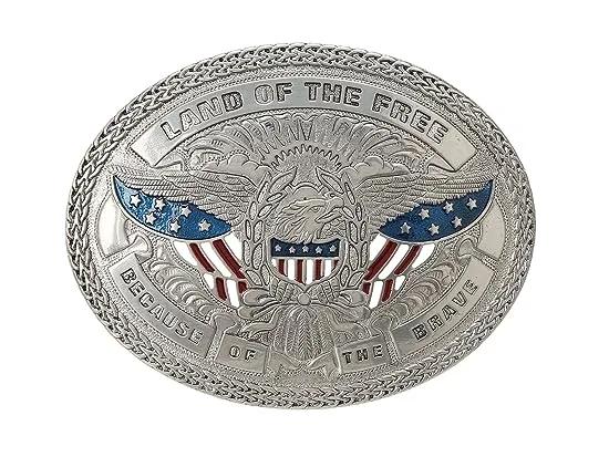 Land Of the Free Buckle