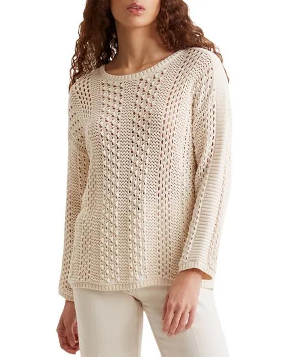 Laurina Open Knit Sweater