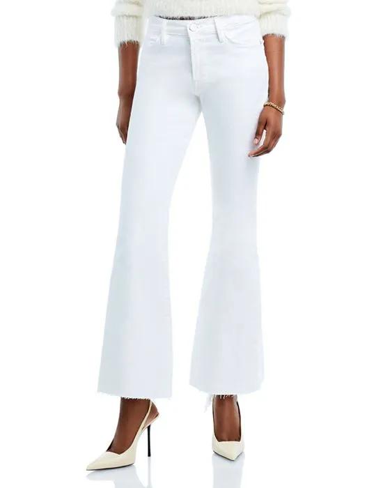 Le Easy High Rise Flare Jeans in Au Natural