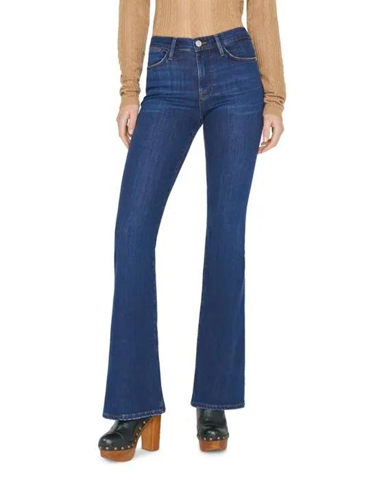 Le High Flare Jeans in Majesty