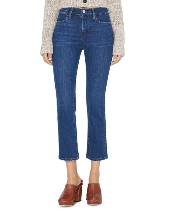 Le High Straight Jeans in Majesty