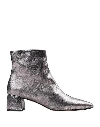 Lead Ankle boot CAMOSCIO MOIRE' ARGENTO
