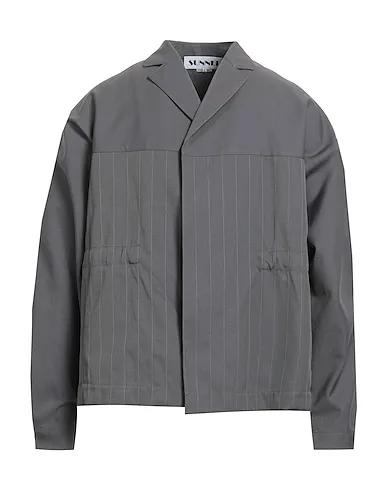 Lead Gabardine Full-length jacket