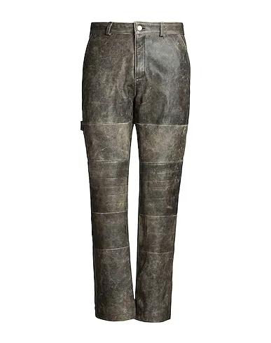 Lead Leather Casual pants LEATHER PADDED CARPENTER PANTS
