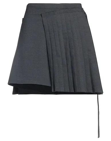 Lead Plain weave Mini skirt