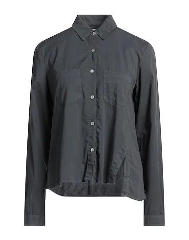 Lead Plain weave Solid color shirts & blouses