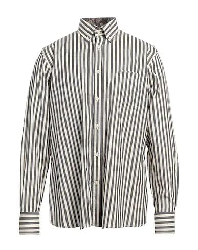 Lead Plain weave Striped shirt