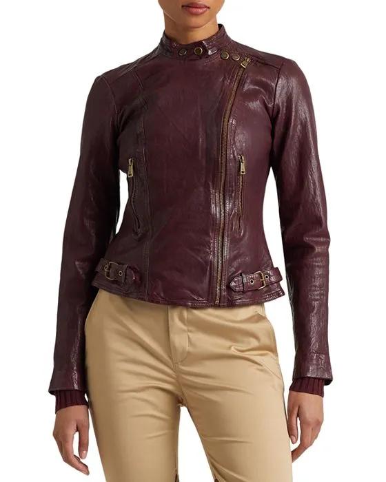 Leather Moto Jacket