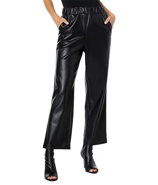 Leather Rib Waistband Pants in Can't Help Myself