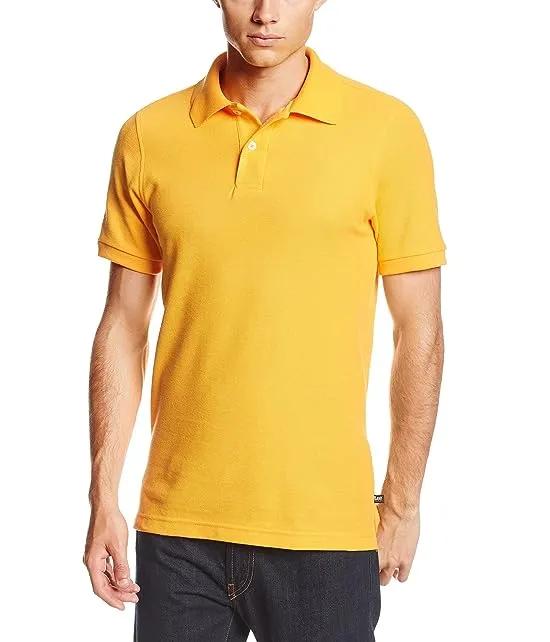 Lee Uniforms Men's Modern Fit Short Sleeve Polo Shirt