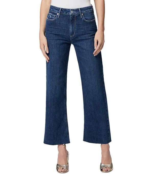 Leenah High Rise Ankle Trouser Straight Leg Jeans in Everywhere