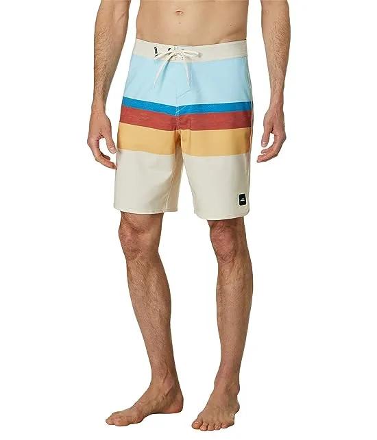 Lennox Scallop 19" Boardshorts