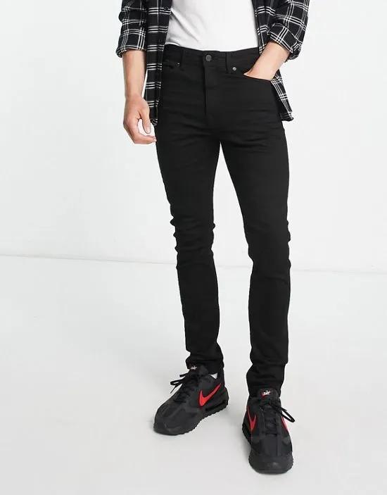 Leon slim fit jeans in black