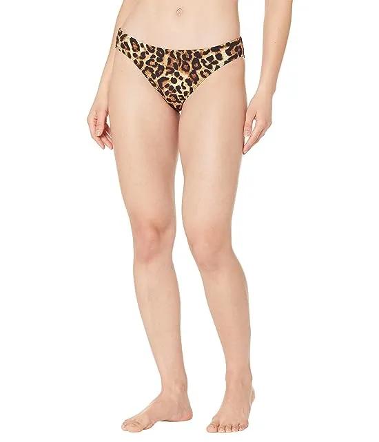 Leopard Print Hipster Bikini Bottoms