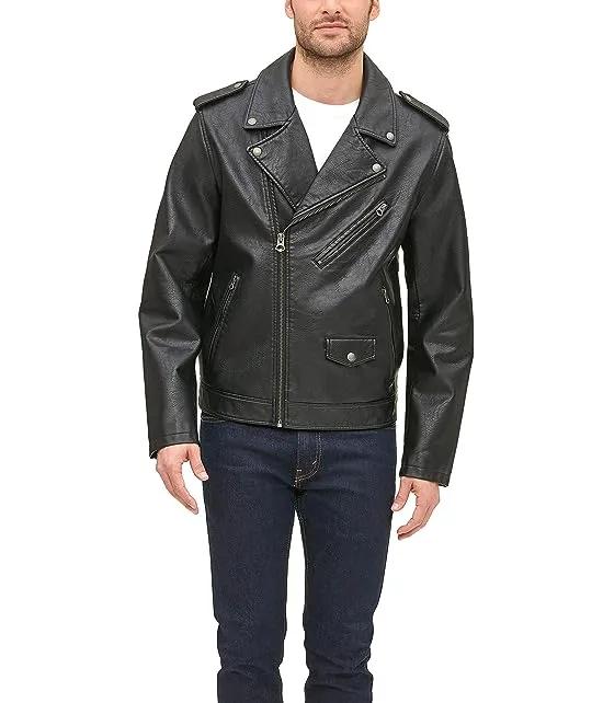 Levi's Men's Faux Leather Classic Motorcycle Jacket