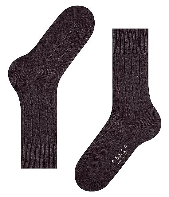 Lhasa Cashmere Rib Socks