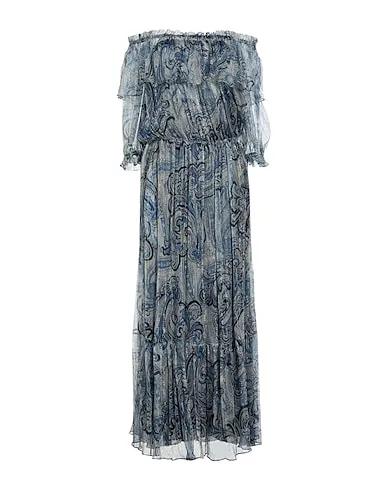 Light blue Chiffon Long dress