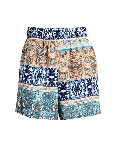 Light blue Crêpe Shorts & Bermuda
