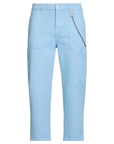 Light blue Denim Denim pants
