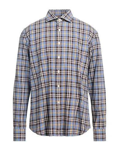 Light blue Flannel Checked shirt