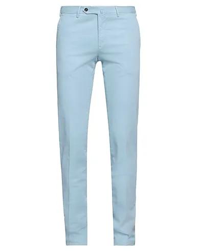 Light blue Gabardine Casual pants